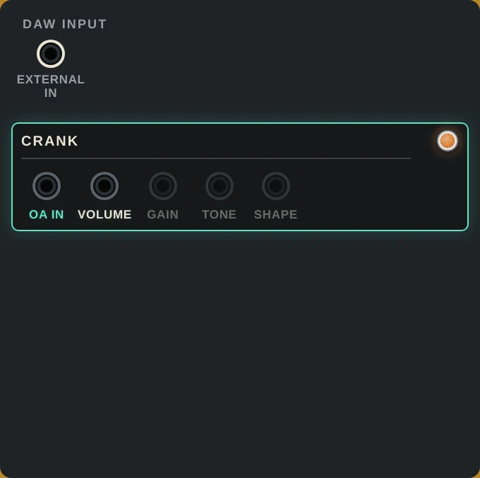 Crank's back