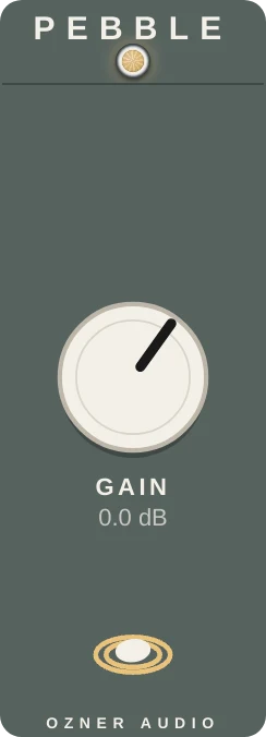 Pebble, Slate Badge