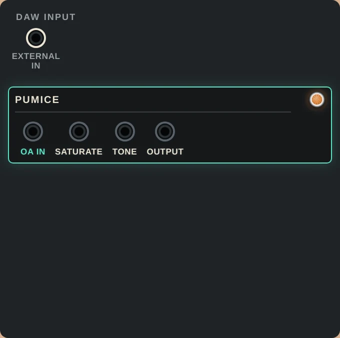 Pumice's back