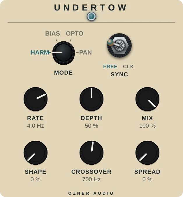 Undertow, Sand